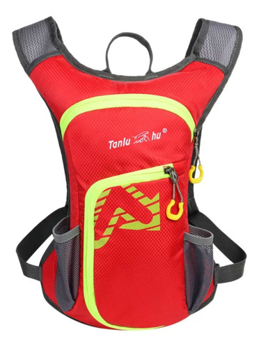 Mochila Hidratación Outdoor Trekking Running + Bolsa De Agua