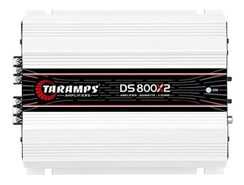 Taramps Ds 800x2, 2 Canales, 800 Vatios Rms, Rango Completo,