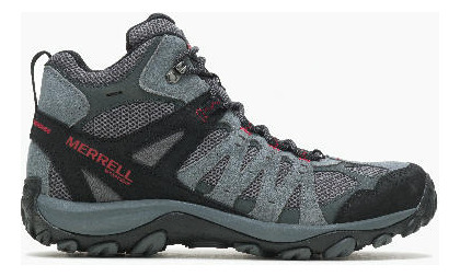 Botas Outdoor Merrell Hombre Gris Accentor 3 Mid Wp J135465-