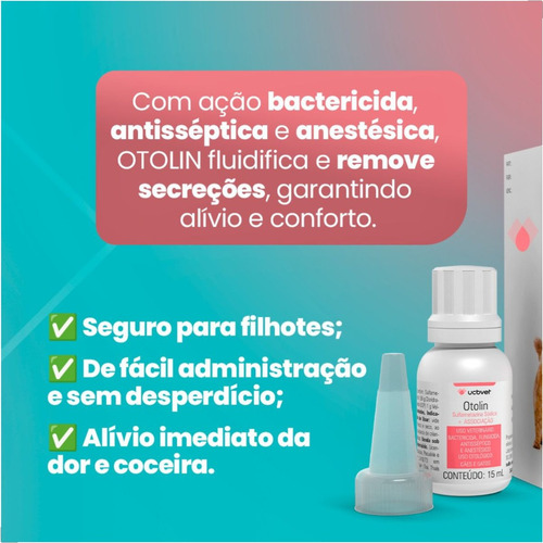 Inflamação No Ouvido Do Cachorro Como Tratar Otolin 15ml