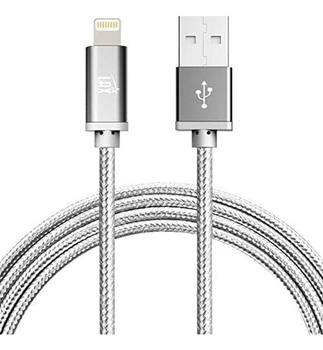 Lax - Cable Lightning De Carga Para iPhone, Cable Usb Trenza