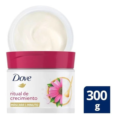 Dove 1 Minuto Ritual De Crecimiento Máscara Capilar 300g