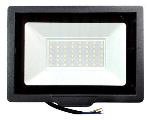 Reflector Proyector Led 30w Alta Potencia Luz Fría Pack X10