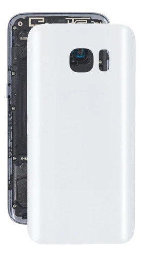 Tampa Traseira Compatível Galaxy S7 G930 Branca