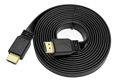 Cable Hdmi Chato 1.4v Full Hd 1080p - 3 Mtrs - Otec