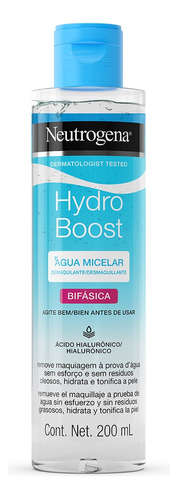 Neutrogena Agua Micelar Hydro Boost Bifásica X 200 Ml