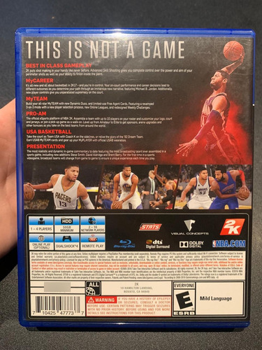 Nba 2k17 Ps4 (Usado)