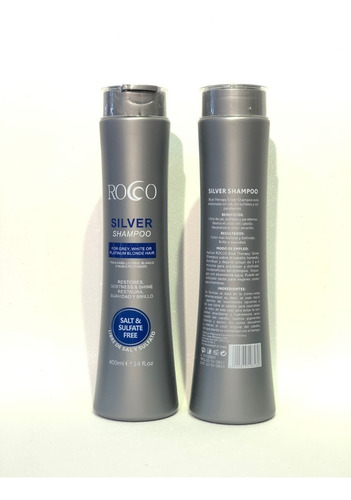 Rocco® Shampoo Violeta Sin Sal 400ml