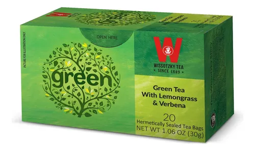 Te Verde Con Limon Y Verbena: Relajacion En Cada Bolsa
