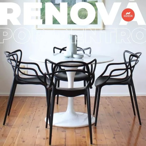 Imagen 2 de 4 de Pack X 3 Silla De Comedor Diseño Master