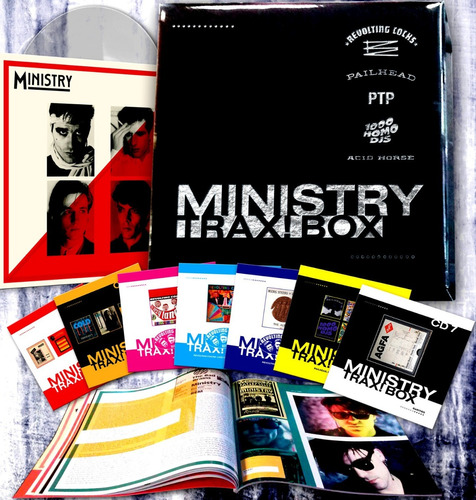 Ministry  Trax ! Box - 1 Lp + 7 Cd + Libro