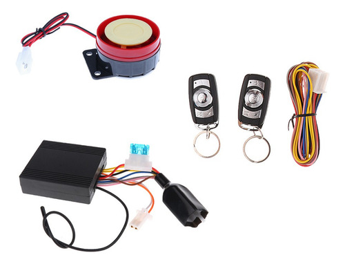 Sistema De Alarma De Motocicleta Universal Kit De Bocina De