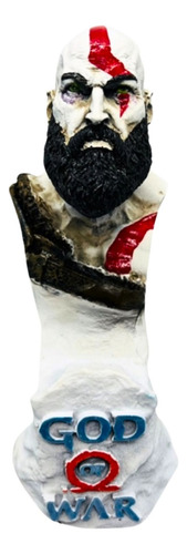Estátua Boneco Suporte Controle Kratos God Of War