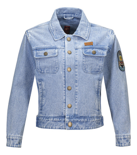 Chaqueta Mujer Haka Honu James Jeans Celeste