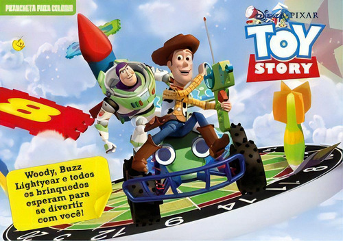 Toy Story, De Vários Autores., Vol. 1. Editorial On Line Editora, Capa Mole Em Português