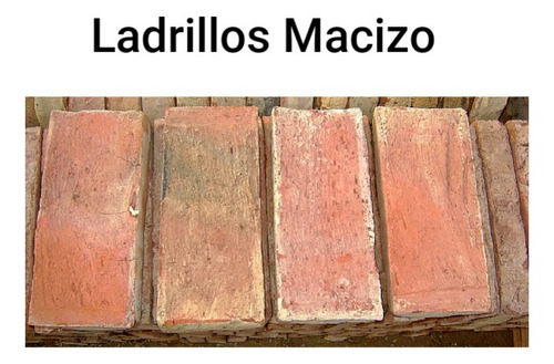 Ladrillo De Arcilla, Rustico Elaborado A Mano , Tipo Adoquín