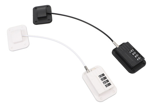 Conjunto De 2 Peças Freezer Lock Para Geladeira, Furo Adesiv