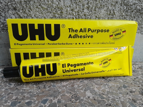 Imagen 2 de 6 de Pega Uhu Original 125ml Universal Multiuso Importada Nueva