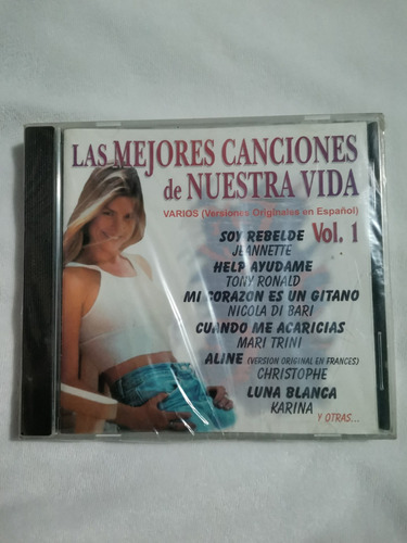 Las Mejores Canciones De Nuestra Vida Vol.1 Cd Nuevo 