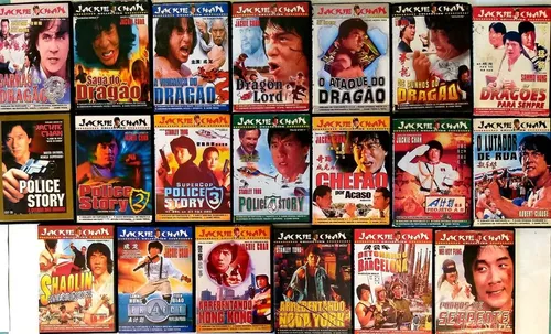 Dvd Colecao Jackie Chan - Melhores Filmes - Original