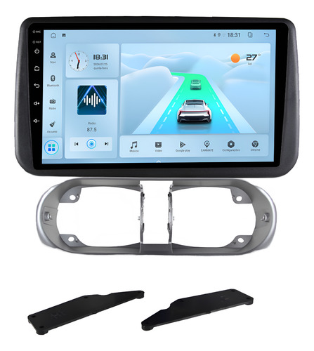 Multimidia Gm Corsa 02/12 9p Android Carplay 64gb Play