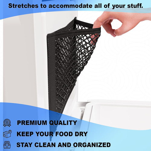 Natikon Cofryer Storage Net Net Net Organizador De Refrigera