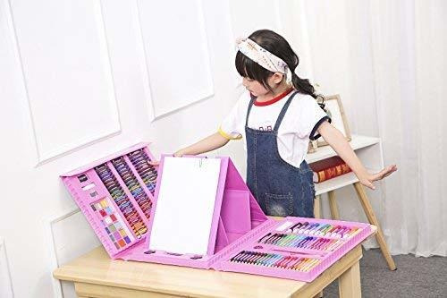 H & B Kids Art Supplies 208 Piezas De Pintura Y Dibujo Case,