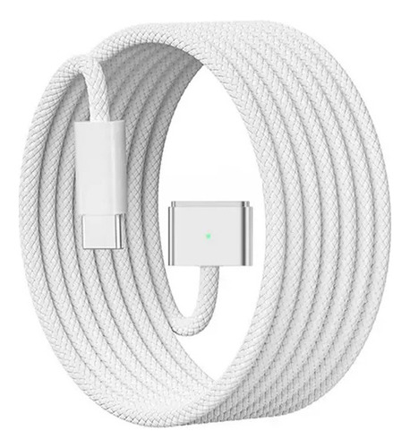 Cable Usb Tipo C A Magnetic 3 De 2 M Para Macbook Air Pro