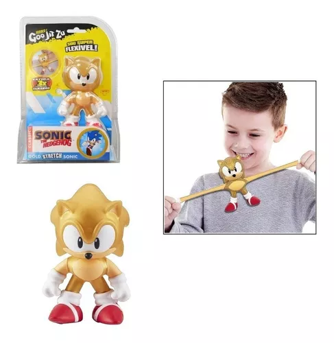 Boneco Sonic Heroes of Goo Jit Zu Tails, bonecos do sonic boom 