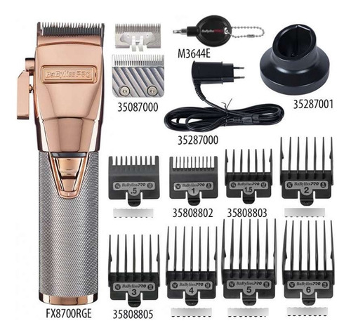 Maquina Cortadora Babylisspro Rose Gold Fx870rg Inalámbrica