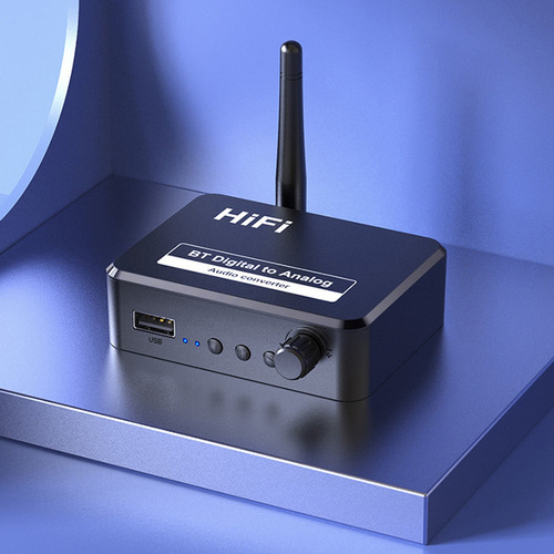 De Transmissor Receptor Bluetooth 5.1 Entrada / Óptico /