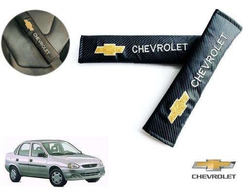 Par Almohadillas Cubre Cinturon Chevrolet Chevy Monza 1.6 98
