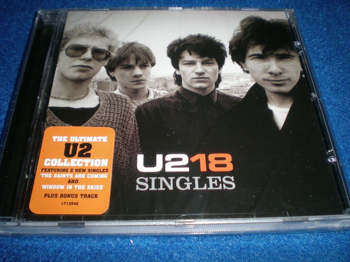 U2 / 18 Singles - Cd Ind.arg. Nuevo Cerrado C47