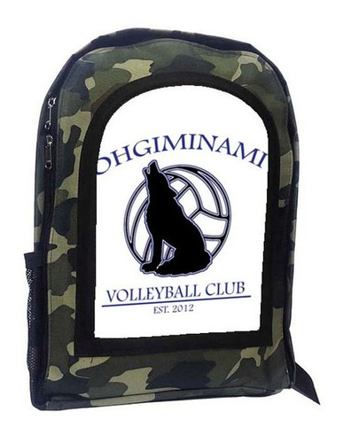 Mochila Camuflada Haikyuu A37