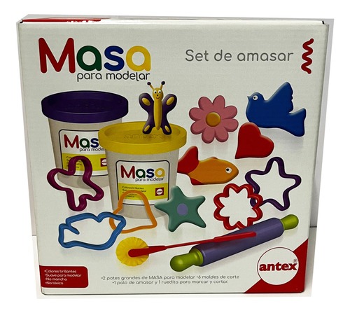 Masa Reposteria Set De Amasar -  Antex 50520