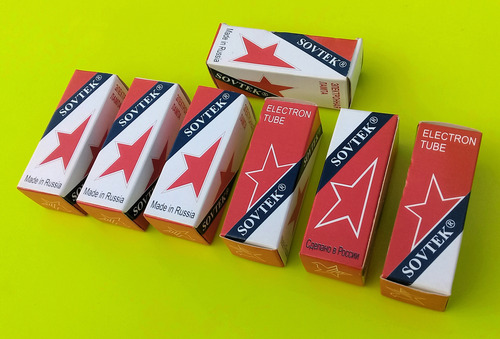 Valvula Sovtek 12ax7 Made In Rusia