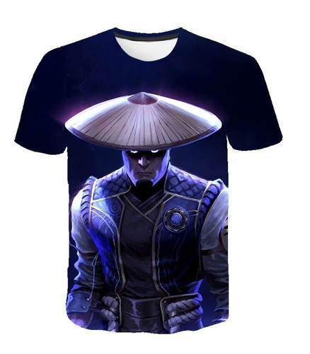 Polera Mortal Kombat Impresión Full 3d Adultos Hasta 6xl