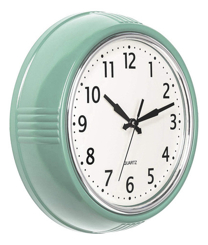 Reloj De Pared Bernhard Products Estilo Retro De 24cm, Color