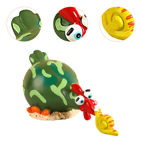 Figuras De Pollo Estatua De Pollo Linda Resina, Verde
