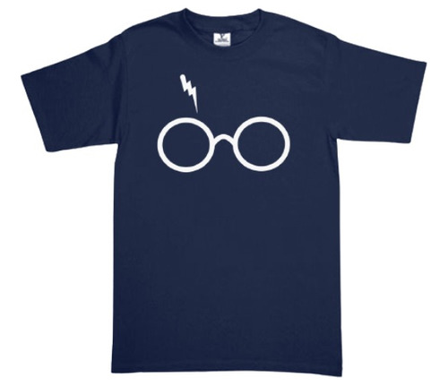 Playera Camiseta Harry Potter Lentes Algodón