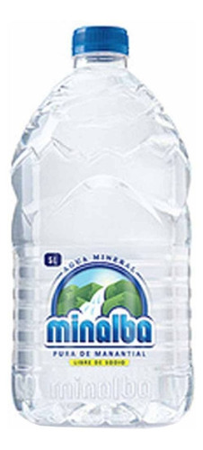 Agua Mineral Minalba 5lts