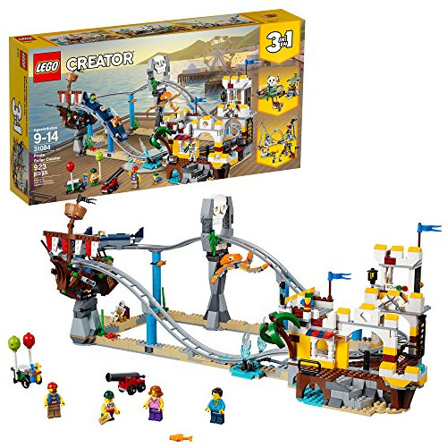 Kit De Construcción Lego Creator 3 En 1 De Pirate Roller Coa