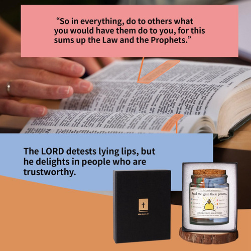 Versículos De La Biblia En Un Frasco, Léeme Cuando Los Versí