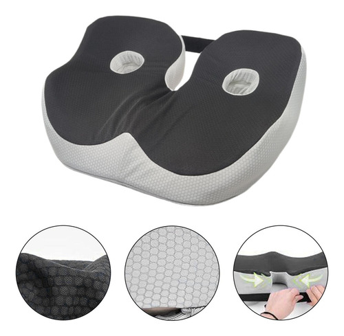 Cojín De Asiento Ergonómico De Espuma Para Glúteos Para Aliv