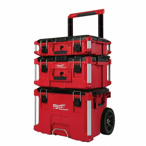 Carro De Herramientas Modular Milwaukee Packout 3 Cajas Rack