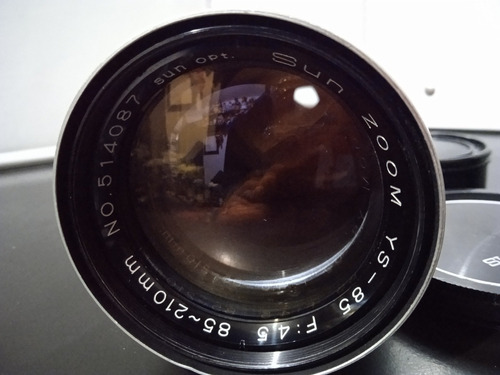 Lente Para Camara Teleobjetivo Sun Lens 85-210mm