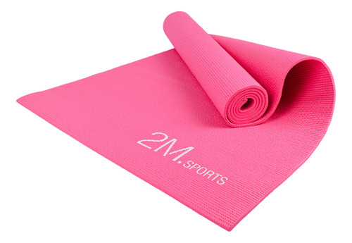 Yoga Mat Colchoneta 6mm Pvc Pilates Fitness Gym 183cm X 61cm Color Fucsia