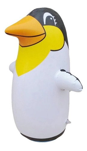 Mono Porfiado Inflable Grande 91cms Boxeo Niños Pingüino 