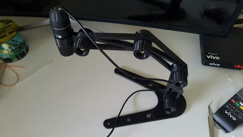 Suporte Articulado Para Microscópio Usb