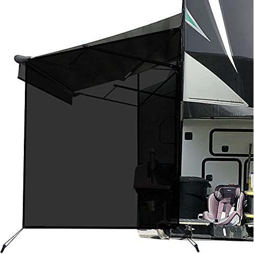 Toldo Lateral Rv, Pantalla De Sombra Solar (9'x7', Mall...